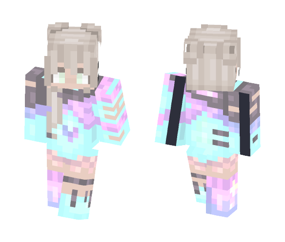 Galaxy..?~Mew - Female Minecraft Skins - image 1