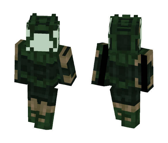 Infectious Diver - Interchangeable Minecraft Skins - image 1