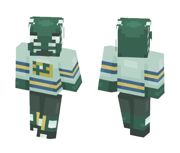 Spirit of the Seawolf (Requested) - Male Minecraft Skins - image 1