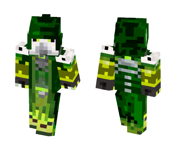 Plague Doctor Reaper (Overwatch) - Male Minecraft Skins - image 1
