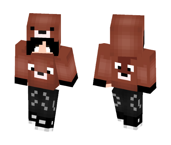 Friendly Teenager - Bear Edition - Male Minecraft Skins - image 1
