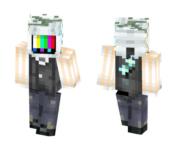 ◊All I Hear Is Static..◊ - Male Minecraft Skins - image 1