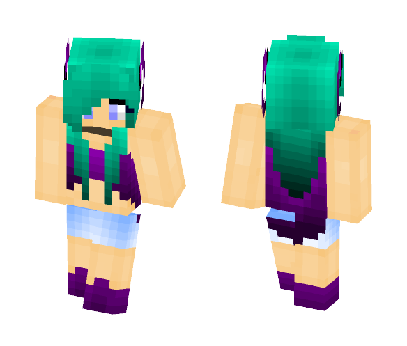 Jesse -- Steve Version - Female Minecraft Skins - image 1