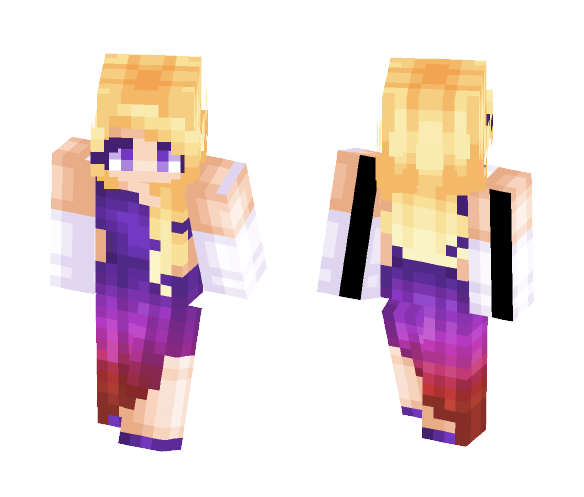 Sunset Dance - Female Minecraft Skins - image 1