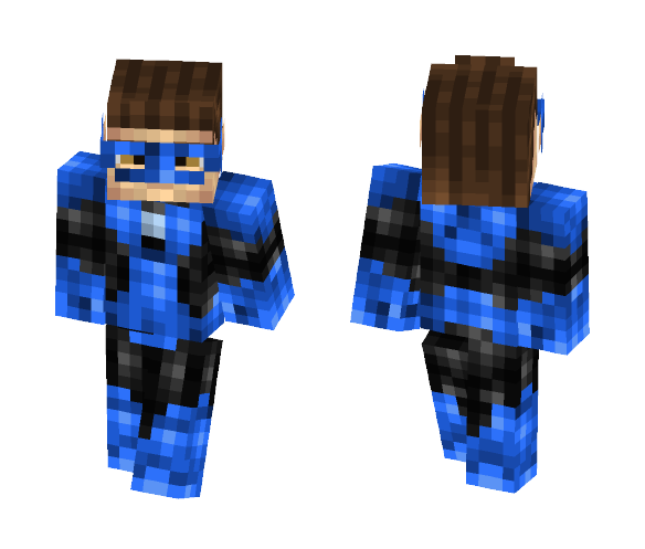 Blue Lantern - Male Minecraft Skins - image 1