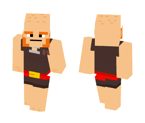 Clash Royale/Clash of Clans - Giant - Male Minecraft Skins - image 1