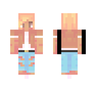rate this skin pls (POPREEL!! - Female Minecraft Skins - image 2