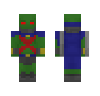 Martian Manhunter(Custom) - Male Minecraft Skins - image 2
