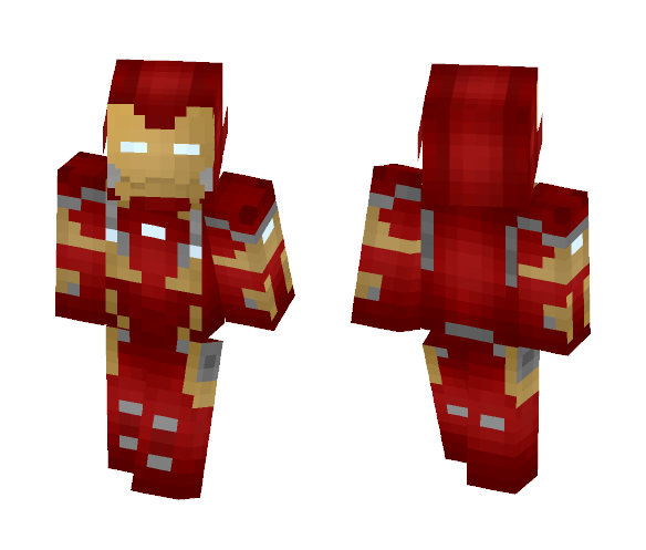 IronMan Mark 46 {Civil war} - Comics Minecraft Skins - image 1