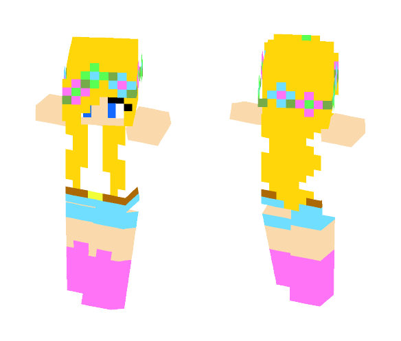 Happy Easter Easter Lily {Lola} - Female Minecraft Skins - image 1