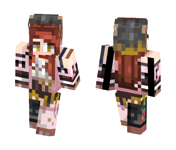 Bow Bear - Female Minecraft Skins - image 1