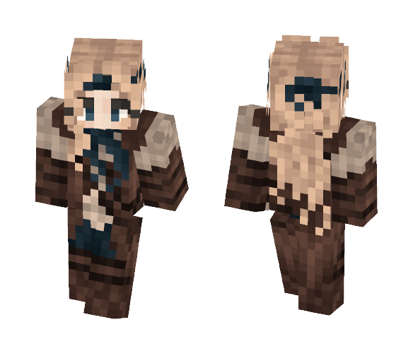Scarf. That is all. [Alex in desc] - Female Minecraft Skins - image 1