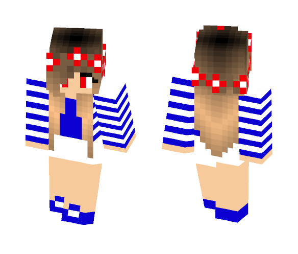 Evil Little Carly - Female Minecraft Skins - image 1