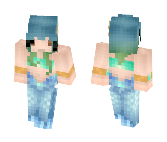 Mermaid - Female Minecraft Skins - image 1
