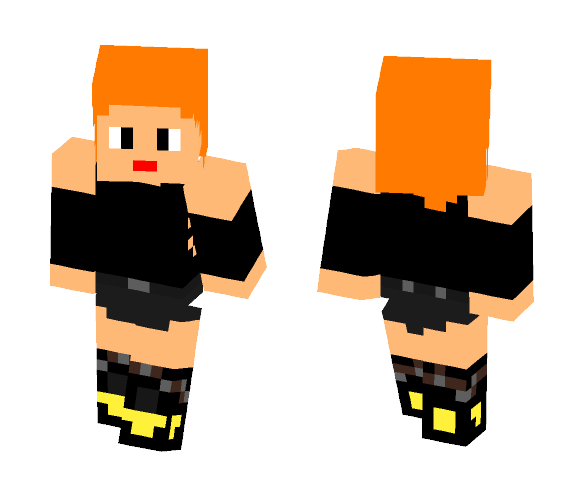 Becky lynch l WWE! - Male Minecraft Skins - image 1