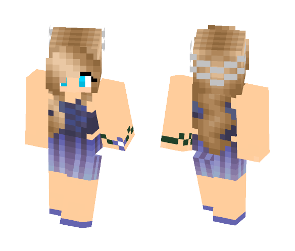 Evie's Prom Dress - Female Minecraft Skins - image 1