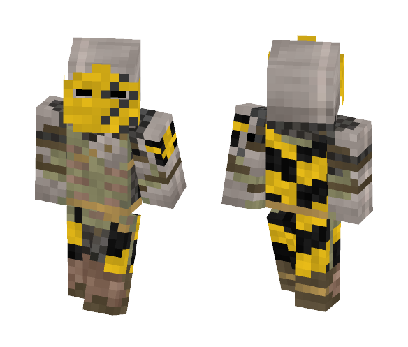 The Warden [For Honor] - Male Minecraft Skins - image 1