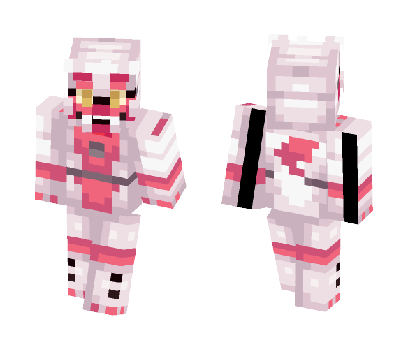 FNAF Sister Location - Funtime Foxy - Interchangeable Minecraft Skins - image 1