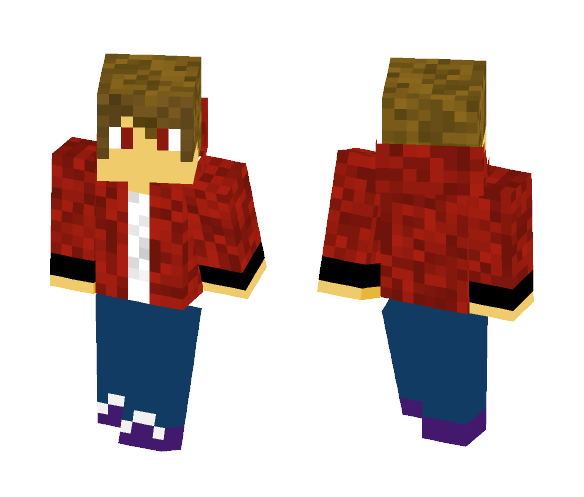 bdsnoopy cool red - Male Minecraft Skins - image 1