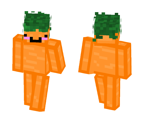 Carrot Man - Male Minecraft Skins - image 1