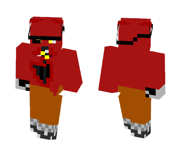 Foxy The Pirate Fox - Male Minecraft Skins - image 1