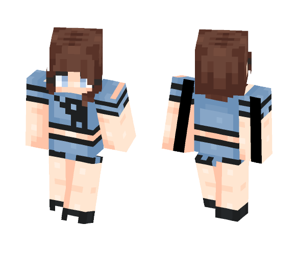 | Substitute - Request YnaBlue - Female Minecraft Skins - image 1