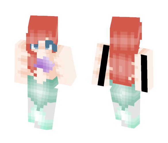 Ariel the little mermaid - Female Minecraft Skins - image 1