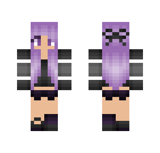 3D Goth Girl - Girl Minecraft Skins - image 2