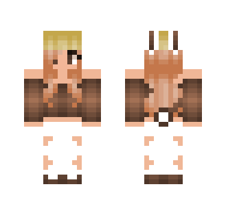 Brown Easter Bunny - Female Minecraft Skins - image 2
