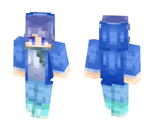 _Demz | Shades of Blue - Male Minecraft Skins - image 1