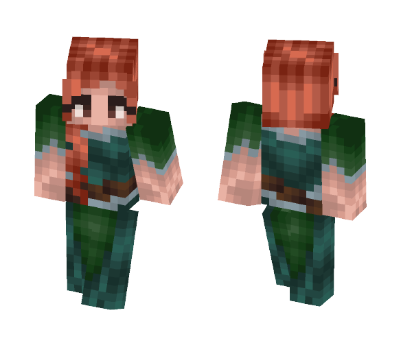 Medieval Thing - Female Minecraft Skins - image 1