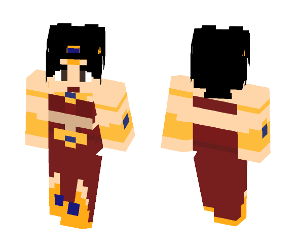 Baress Daughter of Broly - Female Minecraft Skins - image 1