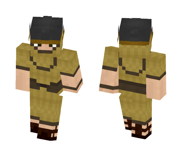 Bronze Lamellar Guy - Male Minecraft Skins - image 1