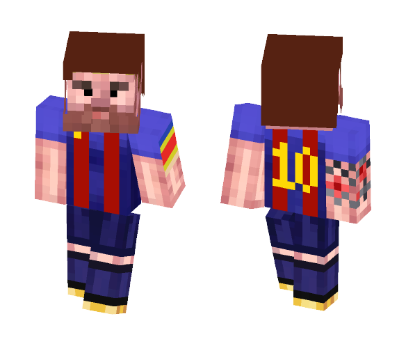 Lionel Messi - Male Minecraft Skins - image 1