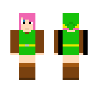 Zelda ALTTP Skin (Alex style) - Male Minecraft Skins - image 2