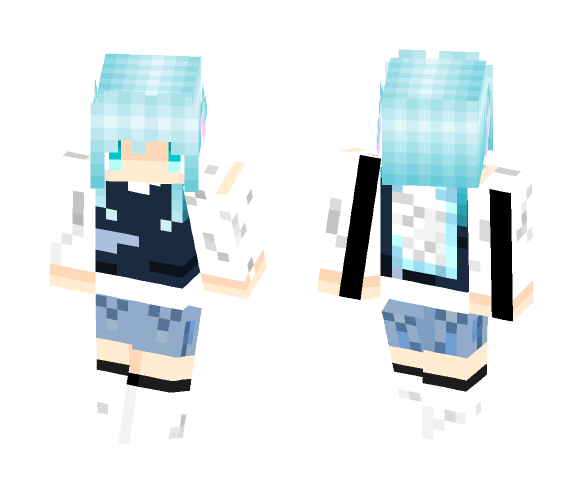 Mofuku No Koneko (Chibi) - Female Minecraft Skins - image 1