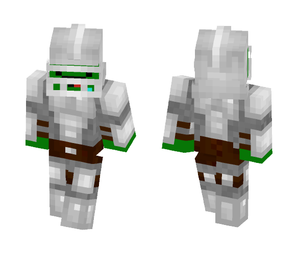 Turtle Knight - Male Minecraft Skins - image 1