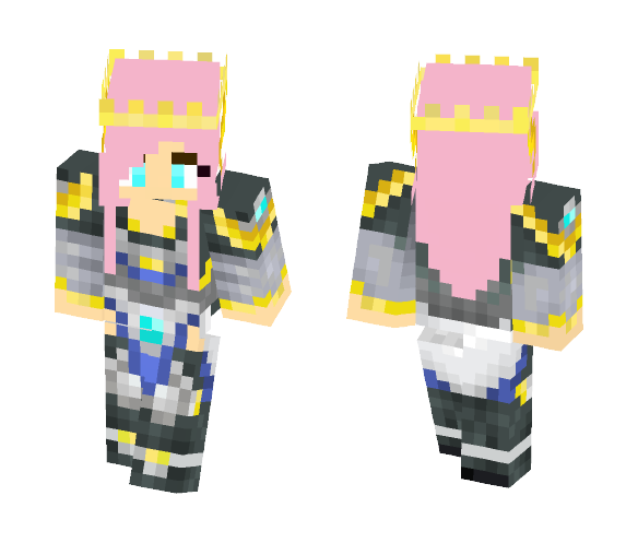 Armadyl Armor: Female - Female Minecraft Skins - image 1