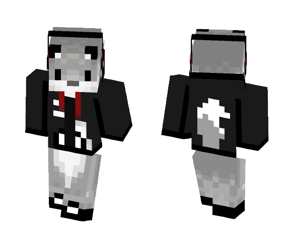Wolf With Hoodie - Male Minecraft Skins - image 1