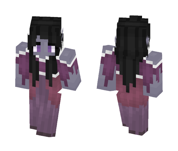 Dark Elf Female - Female Minecraft Skins - image 1