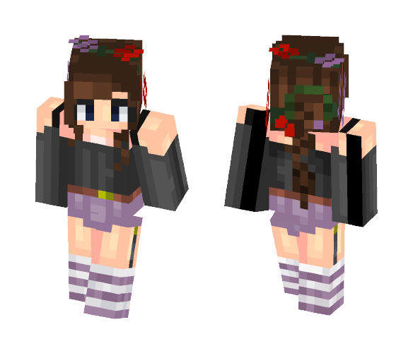 Lilacs And Roses - Skin #2 - Female Minecraft Skins - image 1