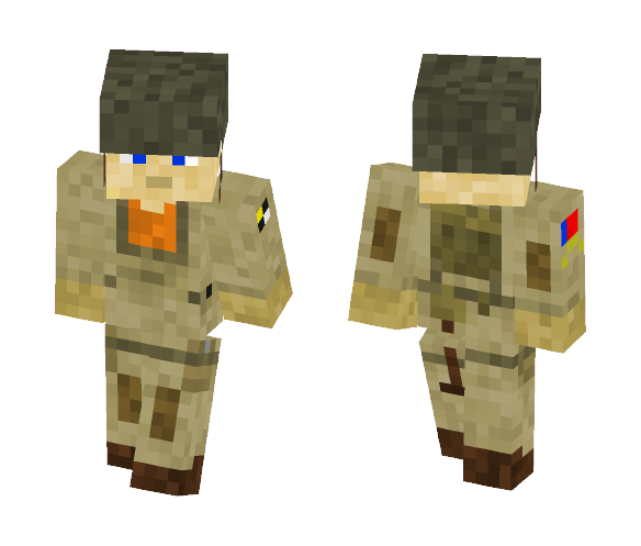 US airborne soldier - Male Minecraft Skins - image 1