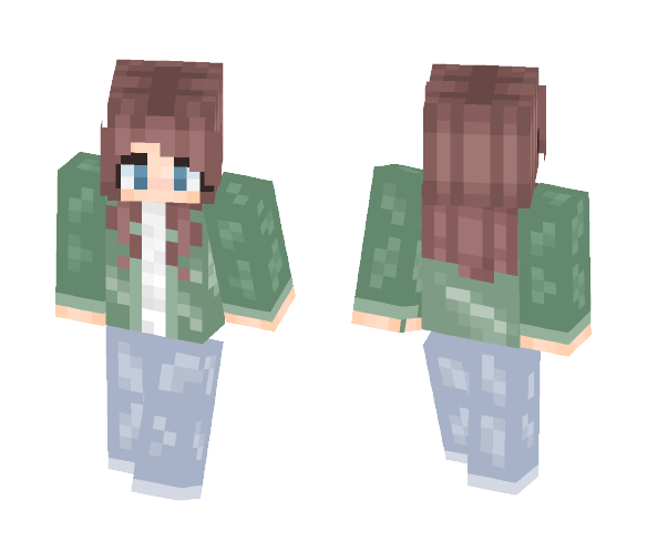 Carolyn Rogers(OC) with story - Female Minecraft Skins - image 1