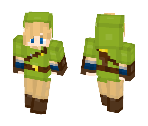 Link (Hero Tunic) - Male Minecraft Skins - image 1