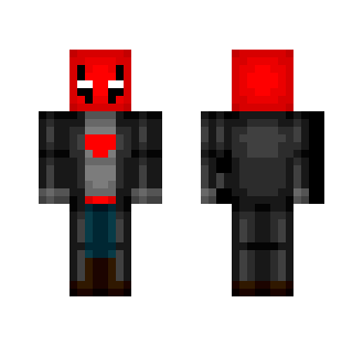 Custom Red Hood - Male Minecraft Skins - image 2