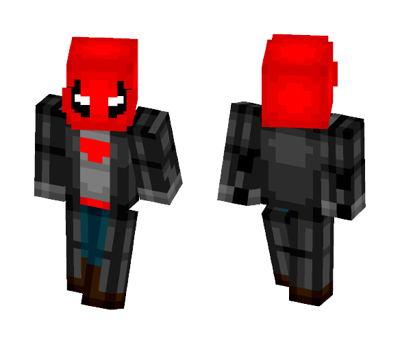 Custom Red Hood - Male Minecraft Skins - image 1