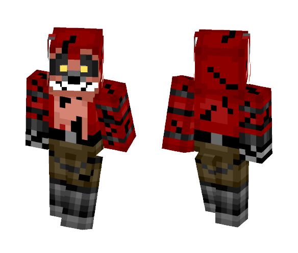 Nightmare Foxy - Male Minecraft Skins - image 1