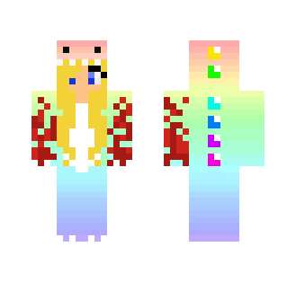 Bloody Dino Girl - Girl Minecraft Skins - image 2