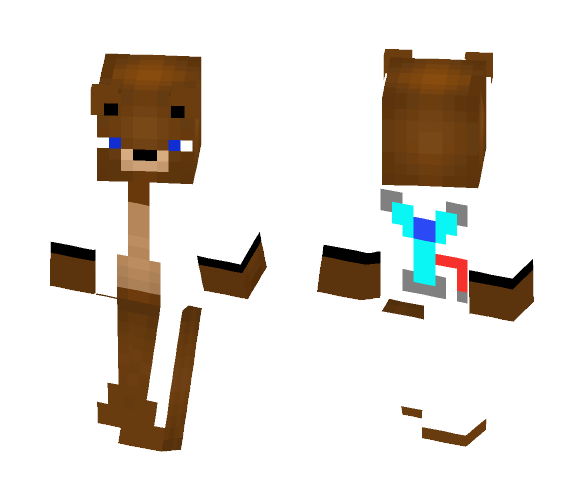 Science Bear - Male Minecraft Skins - image 1
