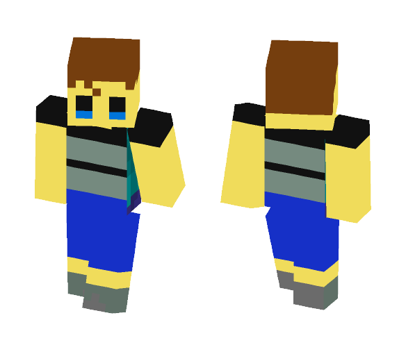 Crying Child (from FnaF) - Male Minecraft Skins - image 1